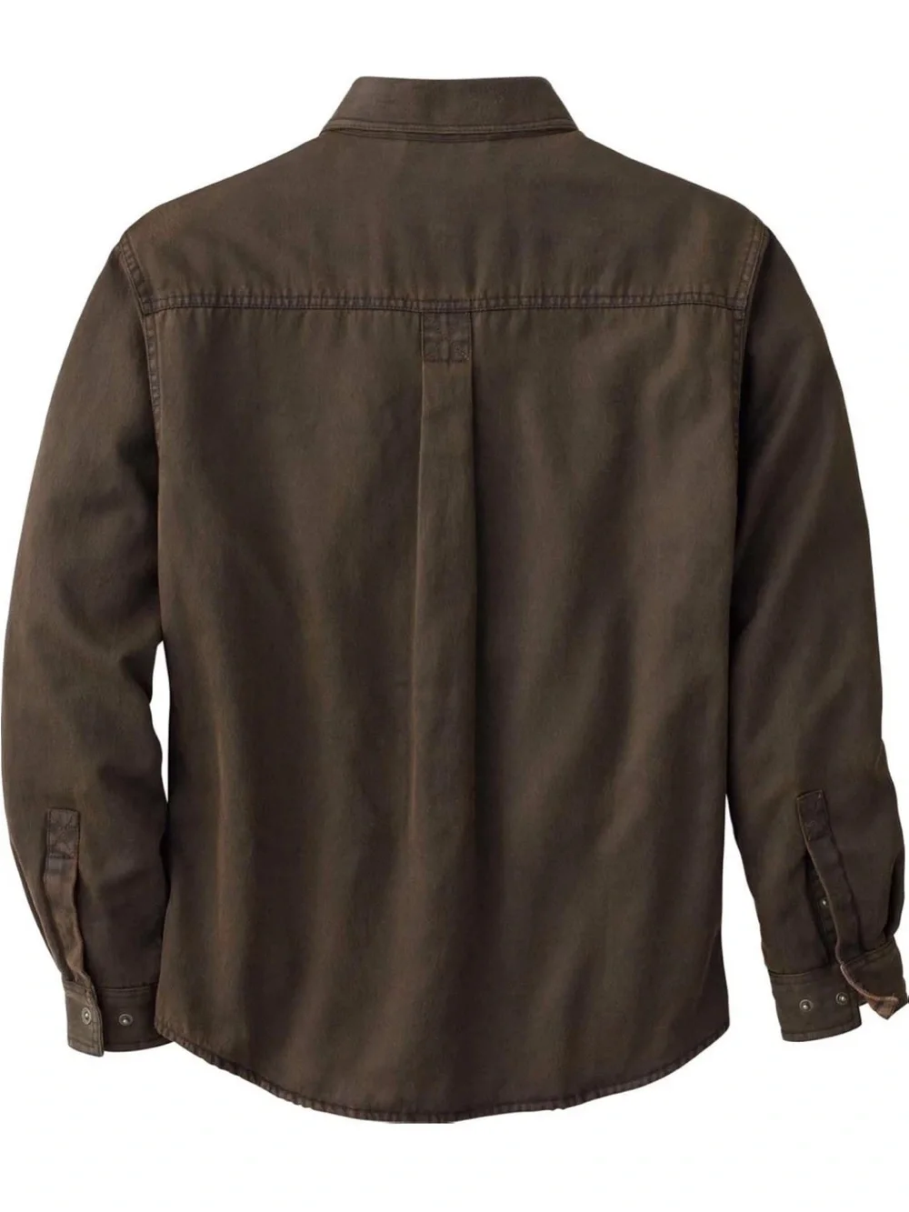 Wax Coated Legendary Whitetails Men’s Lined Shacket Jacket Brown 2XL Snap/Button